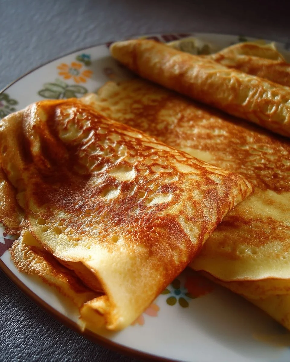 Pâte à crêpes fraîche prête à être cuite pour des crêpes délicieuses
