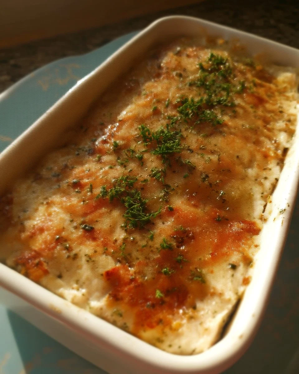 Pâté chinois au poulet spécial maman dans un plat appétissant