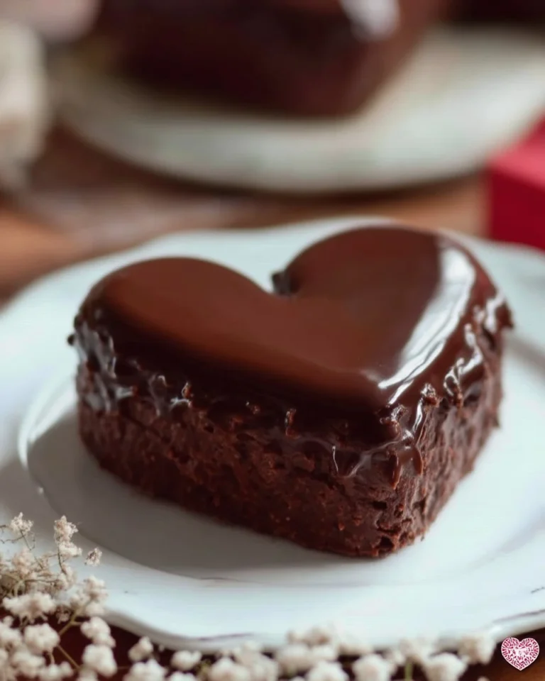 Petits gâteaux au chocolat en forme de cœur, délicieux et décoratifs