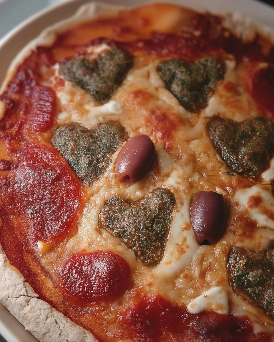 Pizza 'Épouse-moi' - une création gourmet incontournable pour les amoureux de la pizza.