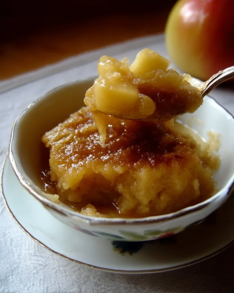Pouding chômeur aux pommes et au sirop d'érable, un dessert traditionnel canadien