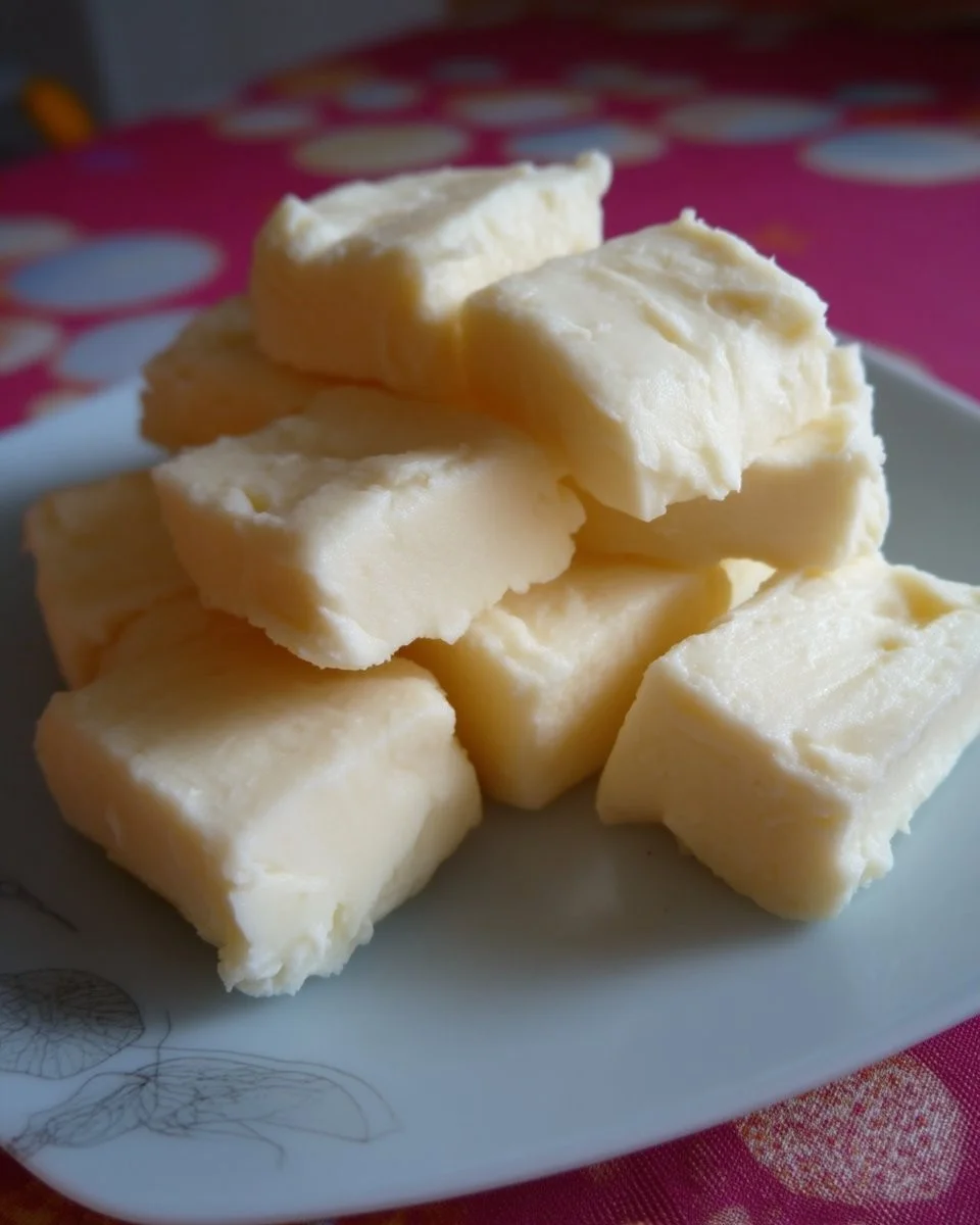 Recette de sucre à la crème blanc, un délicieux dessert crémeux.