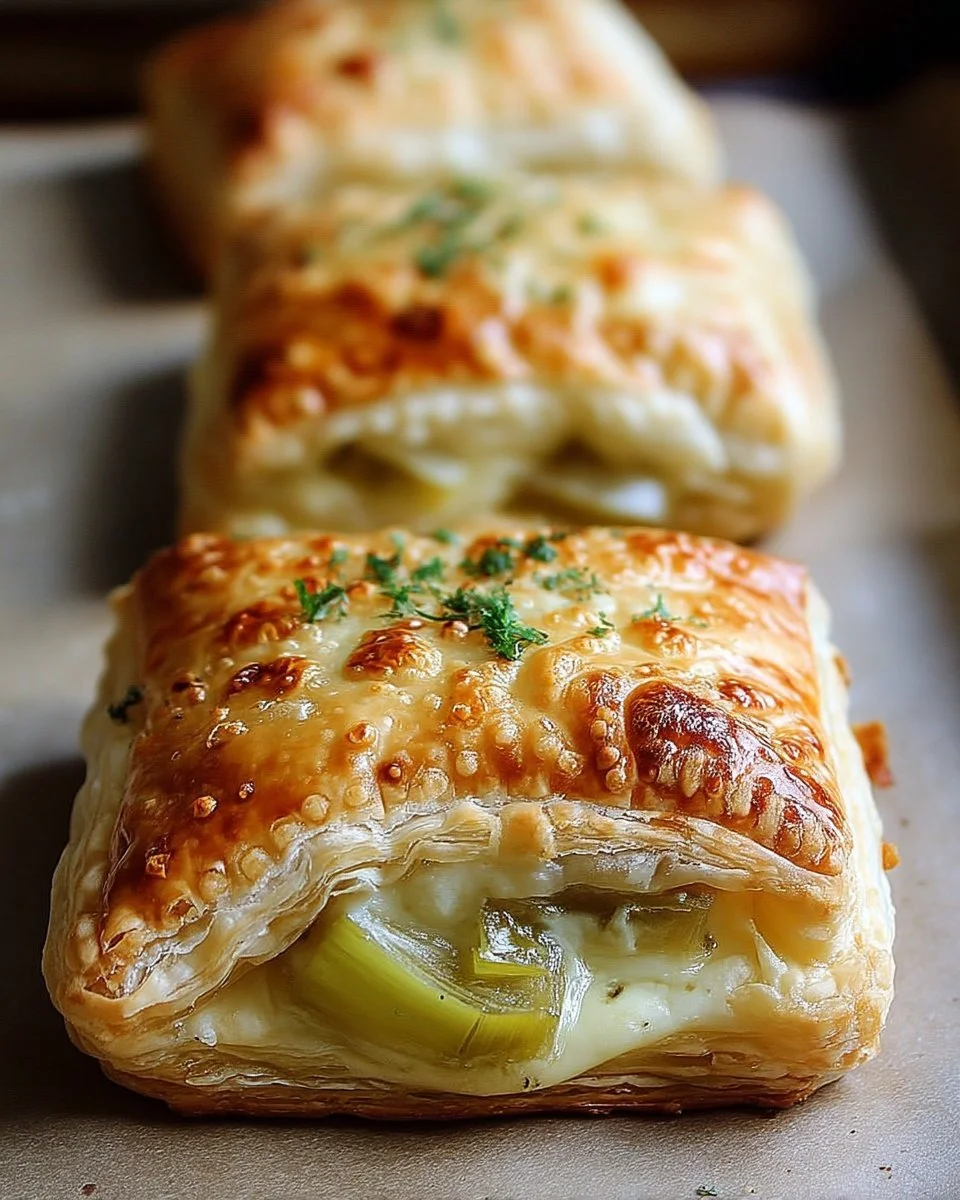 Feuilleté Poireaux & Chèvre