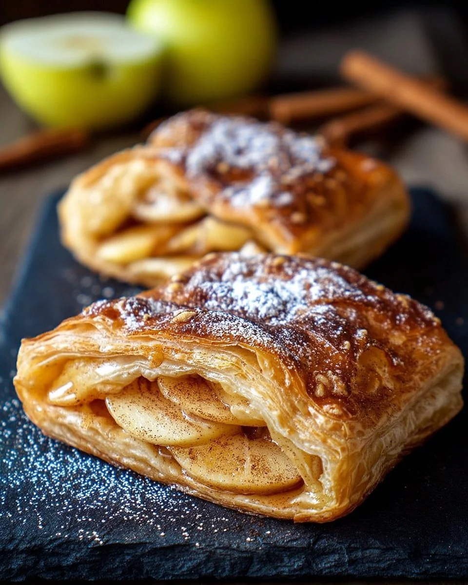 Feuilleté aux Pommes & Cannelle