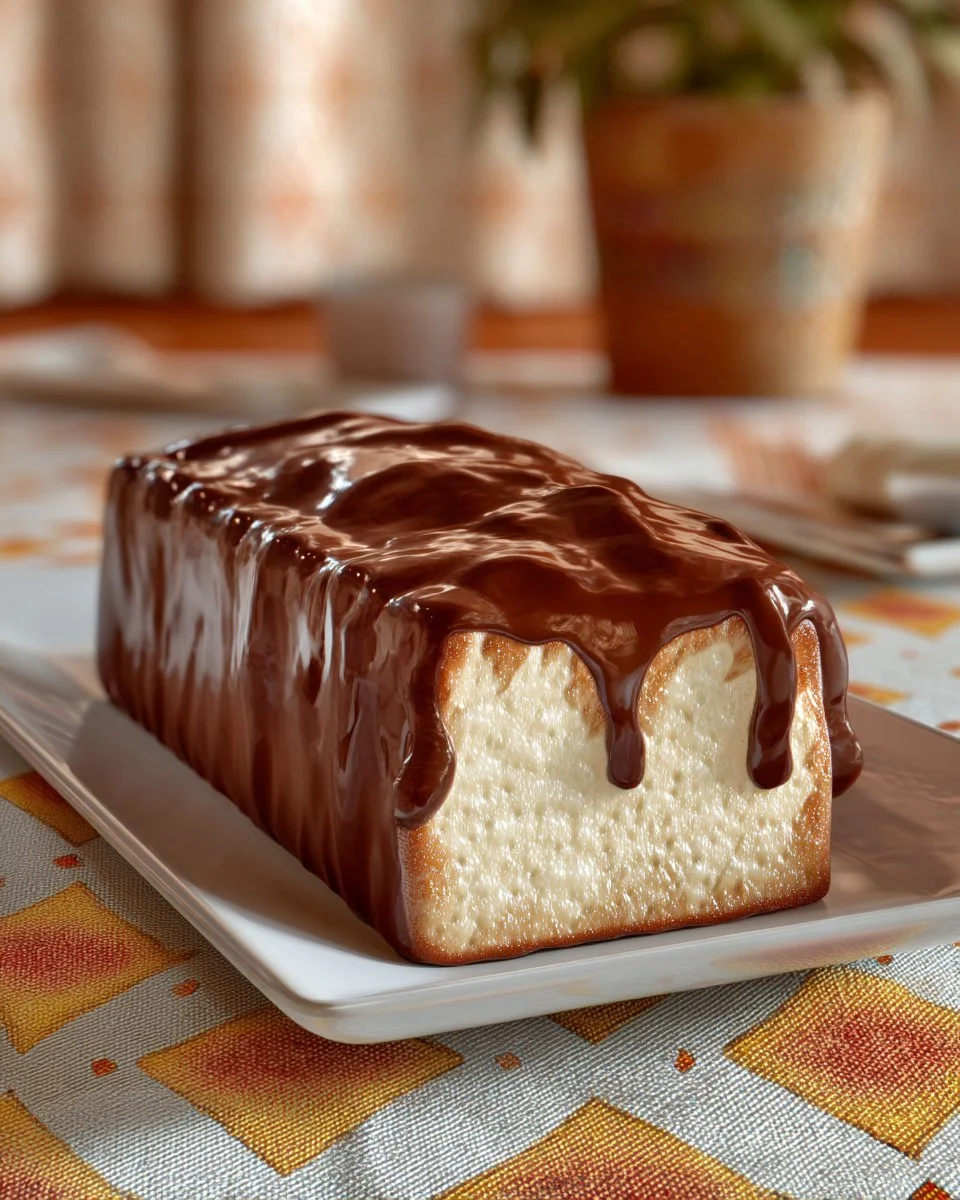 Barre de chocolat moelleux avec guimauve et érable