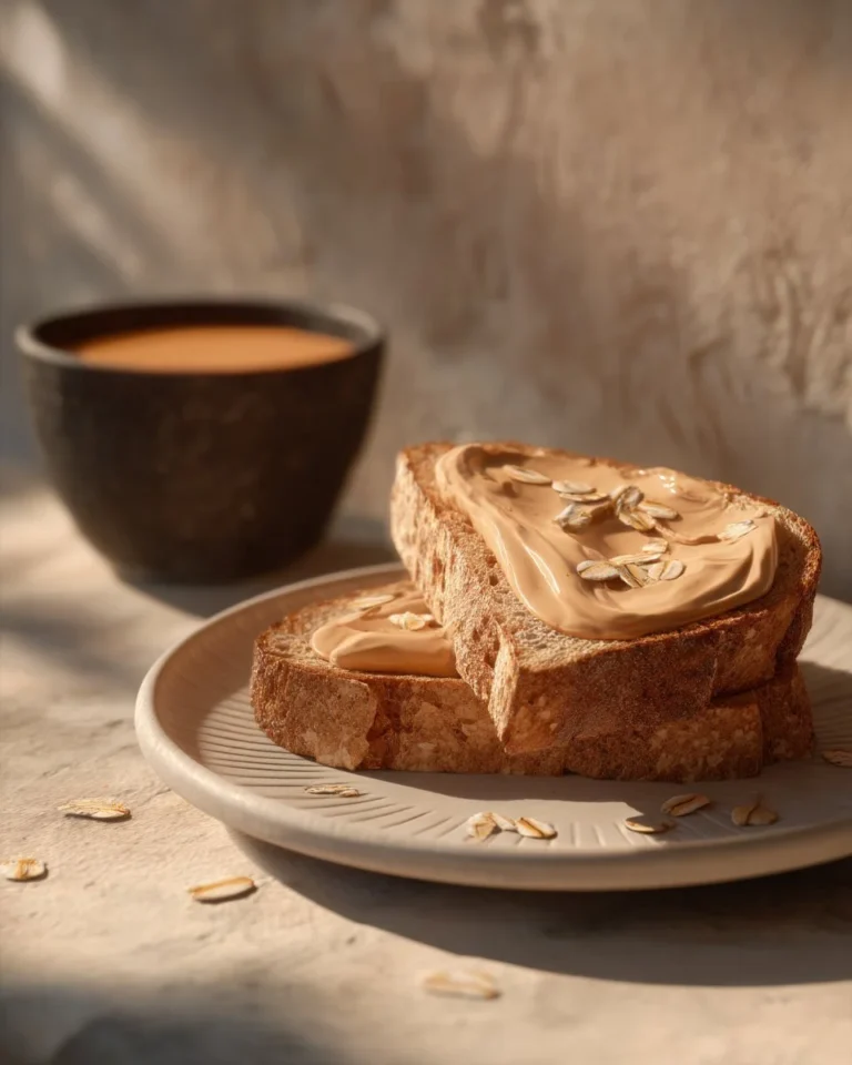 Un pot de beurre d'érable crémeux sur une table en bois
