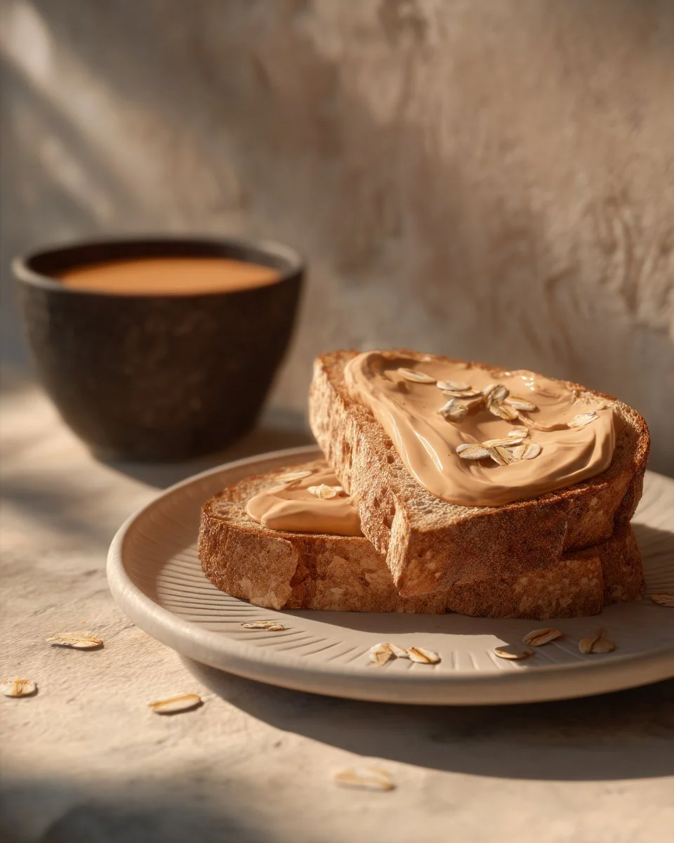 Un pot de beurre d'érable crémeux sur une table en bois