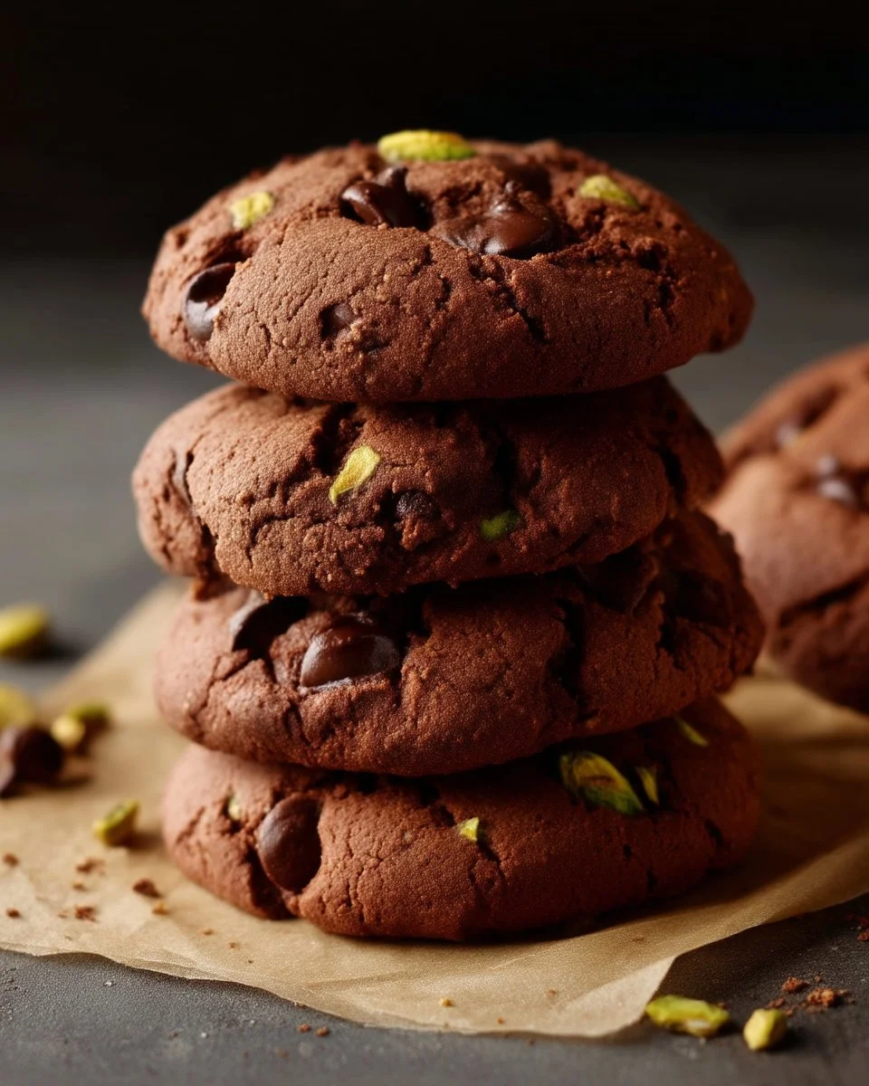 Biscuits chocolat aux brisures, croustillants et fondants pour un moment gourmand