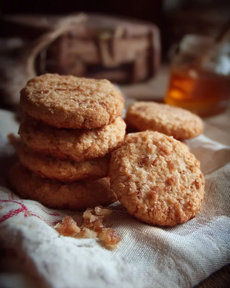 Biscuits aux granules de sucre d'érable savoureux et moelleux faits maison