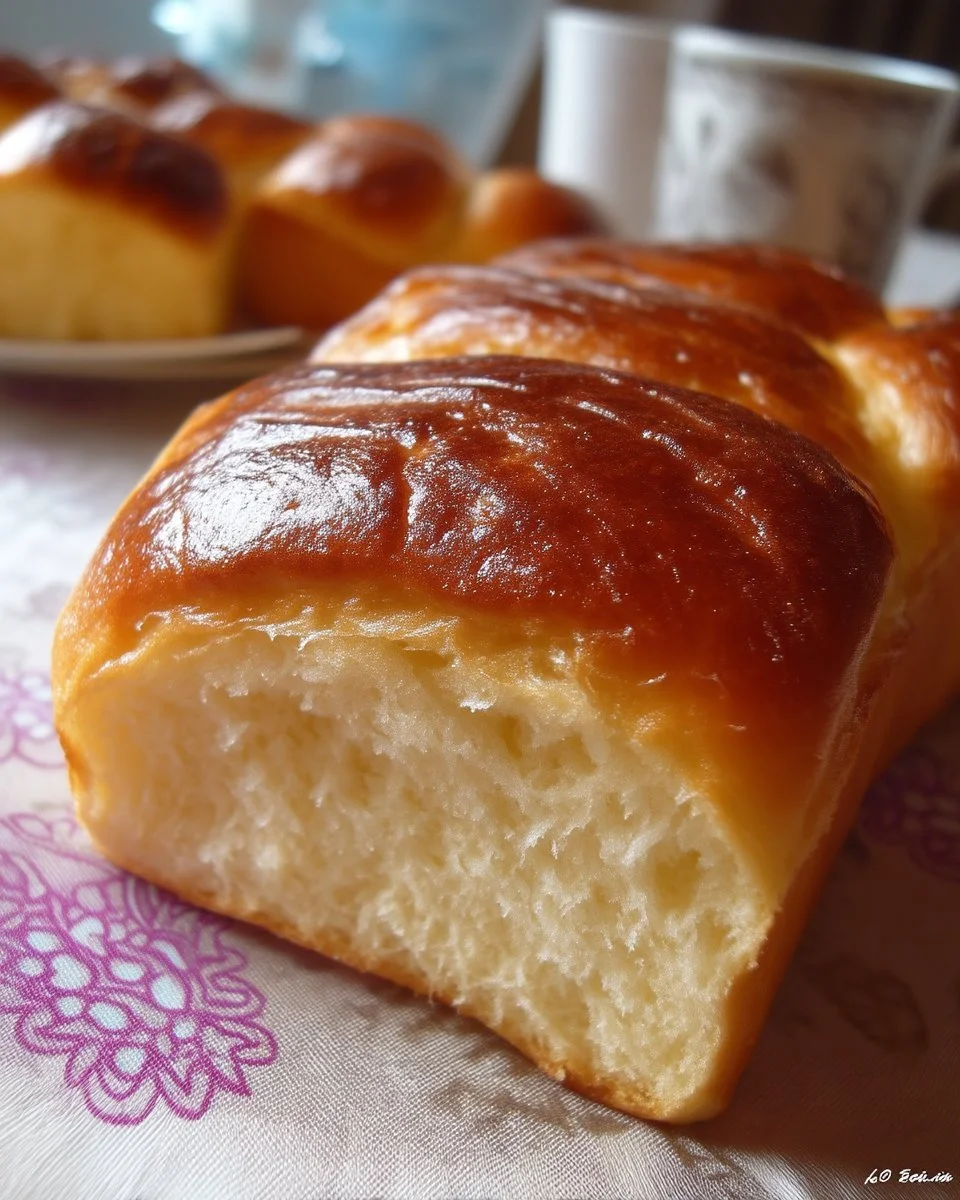 Brioches moelleuses et dorées, idéales pour le petit déjeuner ou le goûter.
