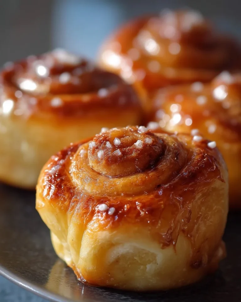Brioches escargots à l'érable, gourmandises sucrées à savourer.