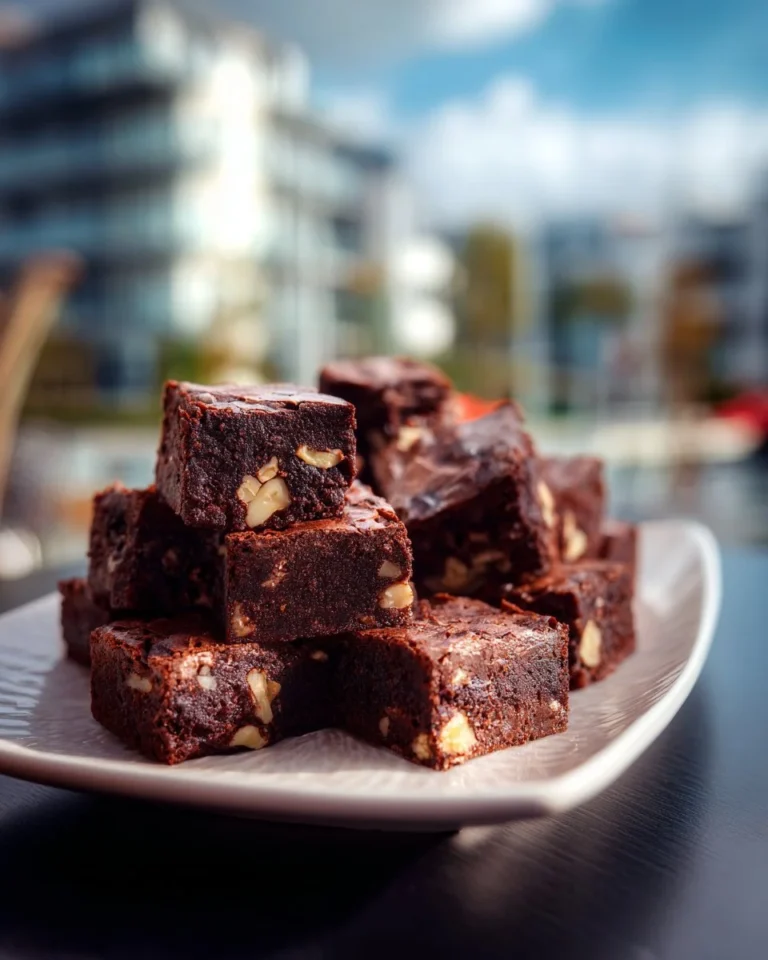 Brownies au sirop d'érable et noix de pécan, un dessert décadent