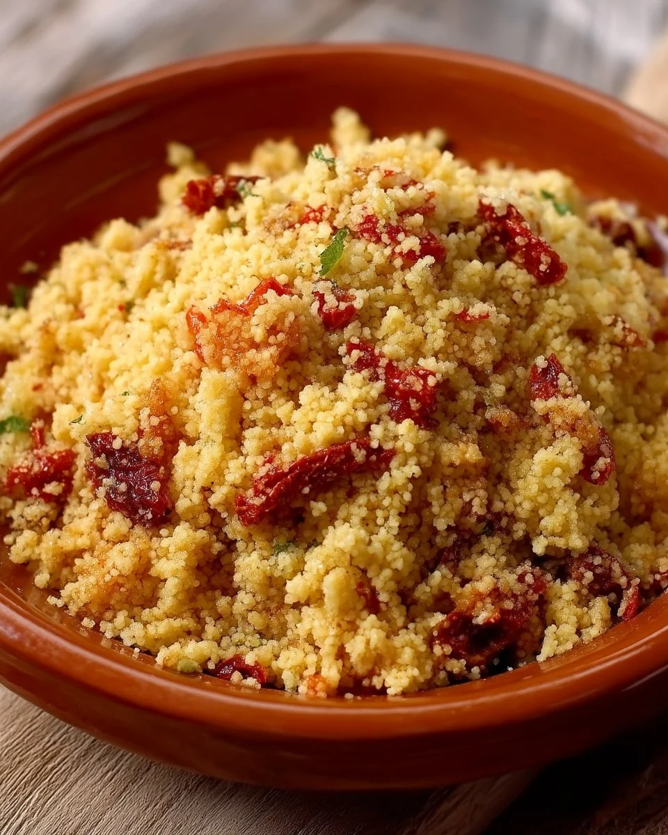 Recette de couscous aux tomates séchées