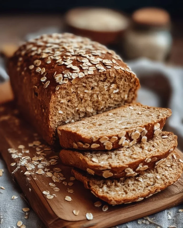 Recette facile de pain d'avoine frais et moelleux