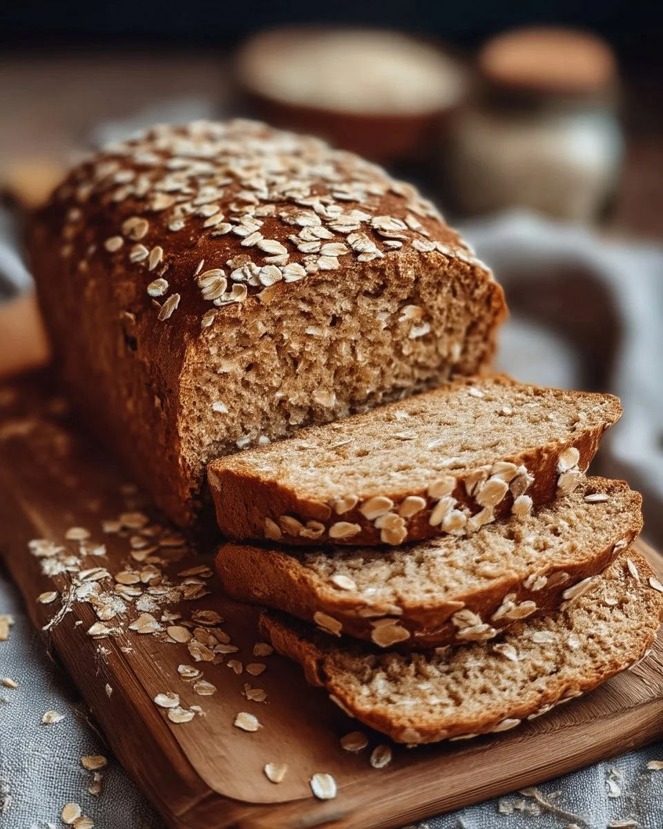 Recette facile de pain d'avoine frais et moelleux