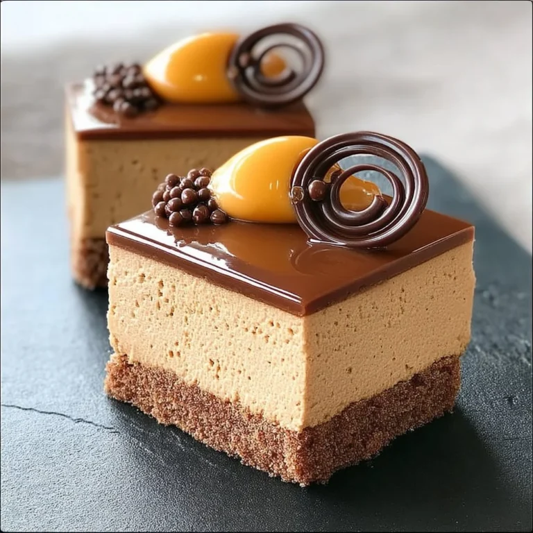 Entremets Chocolat-Passion, un dessert exotique et savoureux