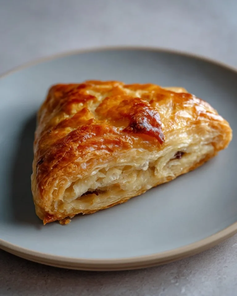 Galette des Rois au sirop d'érable et aux pépites de chocolat, une délicieuse pâtisserie française.