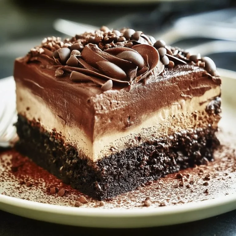 Gâteau Chocolat Noir & Café, un dessert gourmand au chocolat noir.