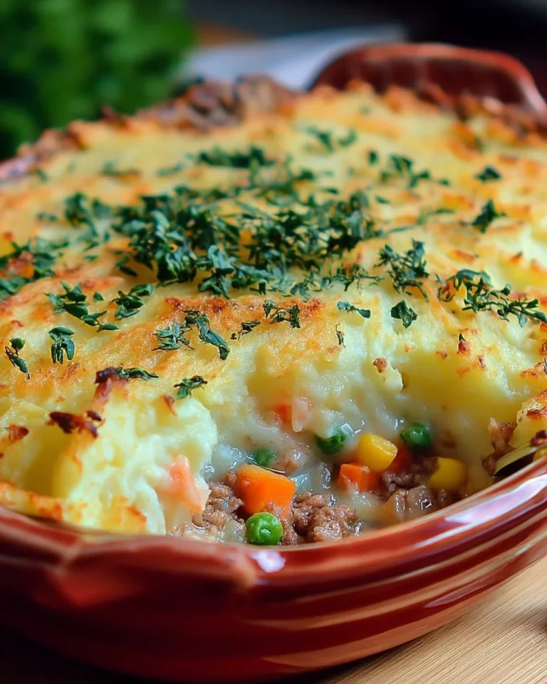 Hachis Parmentier aux Légumes, un plat savoureux et réconfortant.