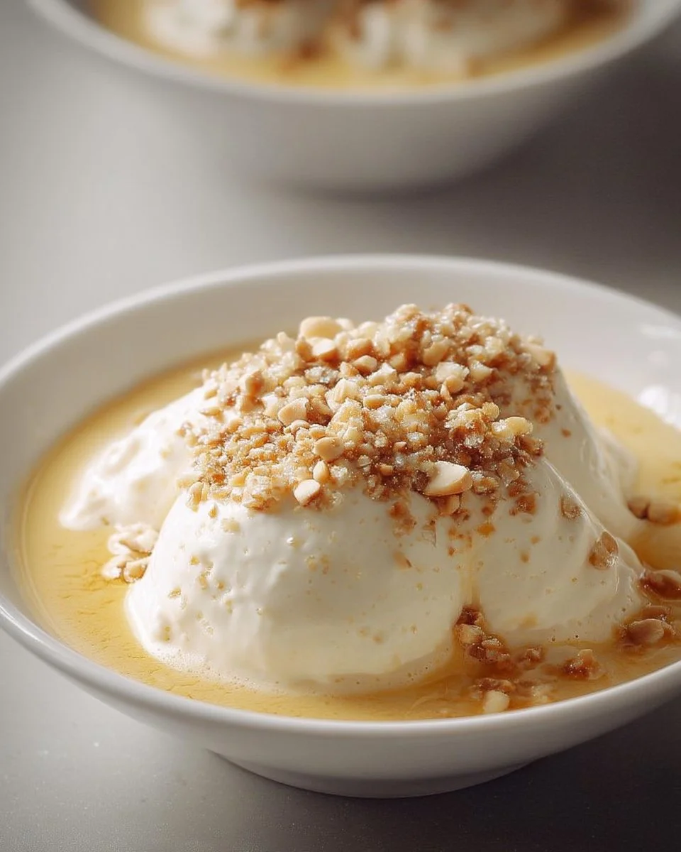 Île Flottante Tonka-Noisette, un dessert gourmand et aérien