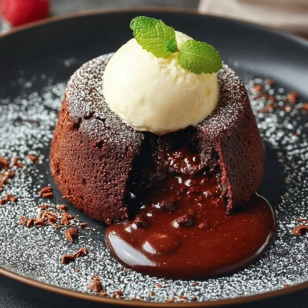 Moelleux au Chocolat, gâteau fondant au chocolat, dessert chocolaté
