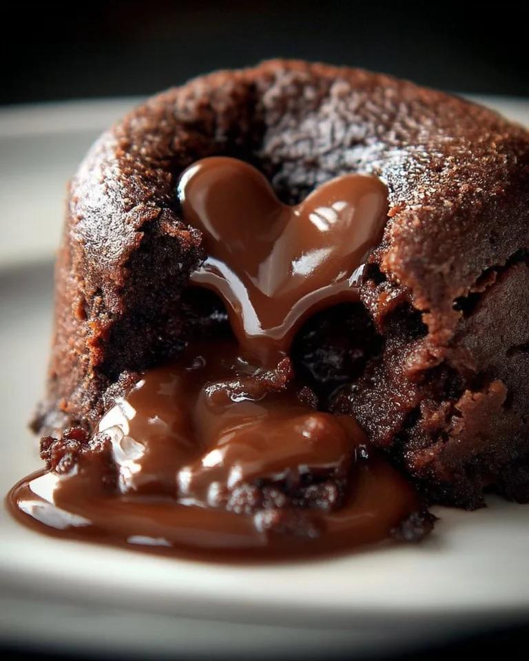 Moelleux au chocolat cœur coulant, un dessert chocolaté fondant