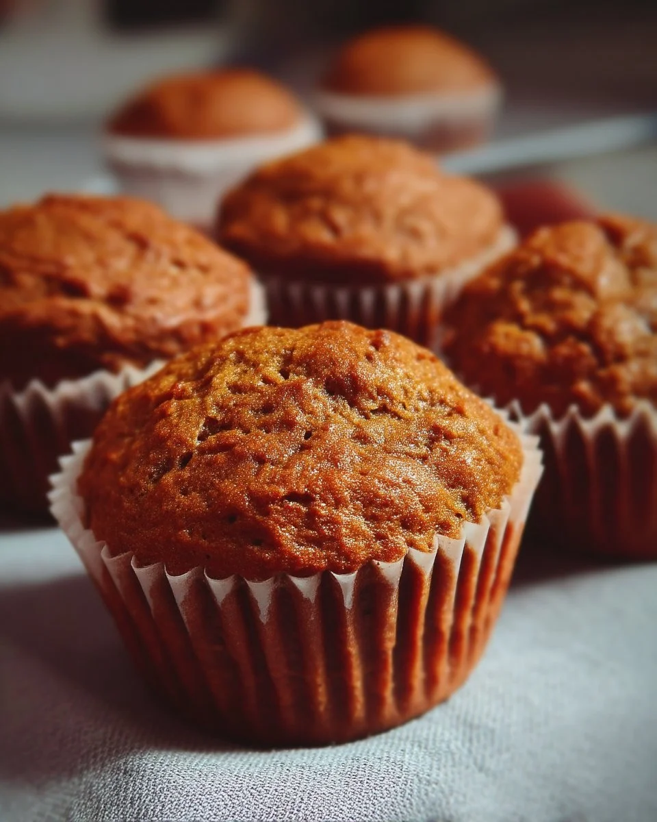 Muffins au son moelleux et sains, parfaits pour le petit-déjeuner.