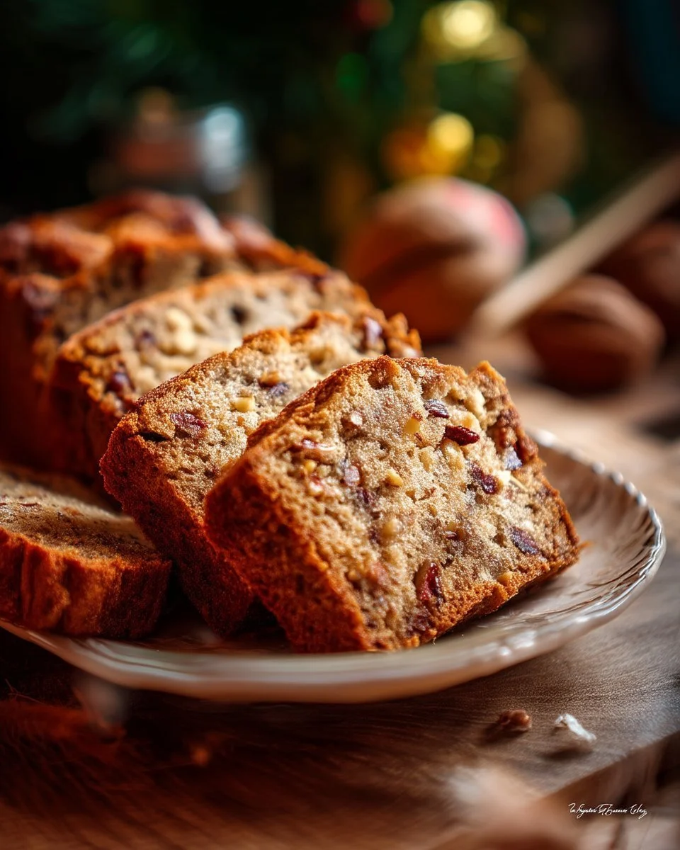 Pain aux Noix fraîchement cuit, artisanal et croustillant.