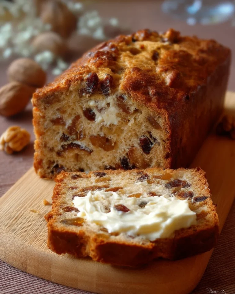 Recette de pain aux noix et aux dattes à la mayonnaise