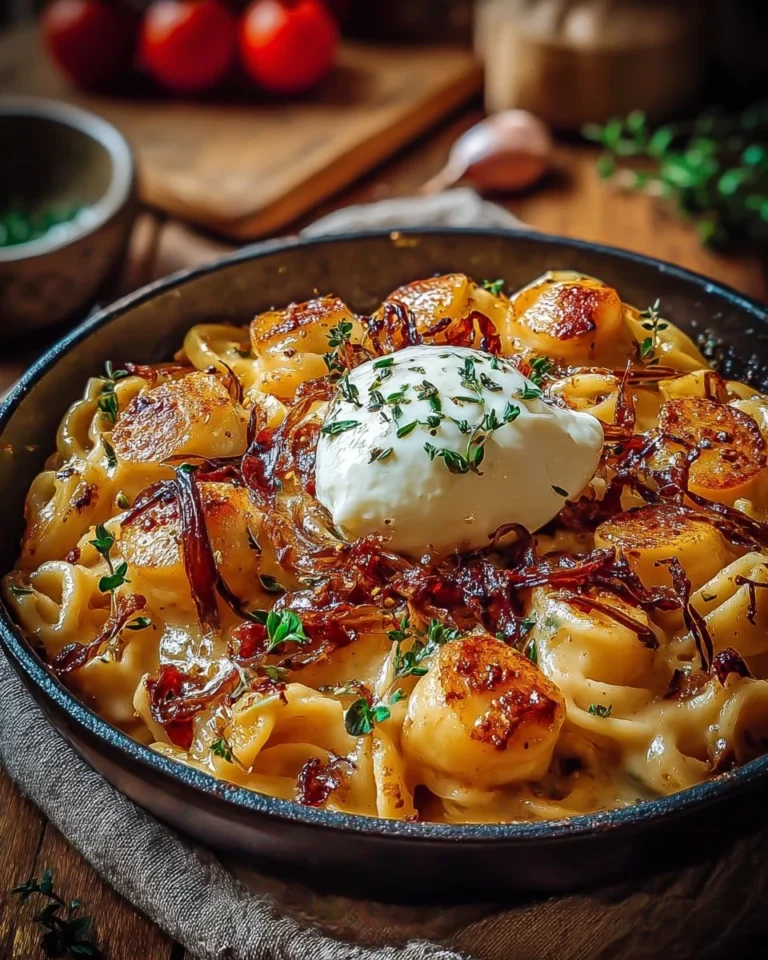 Pasta avec pesto de tomate et burrata délicieuse et crémeuse