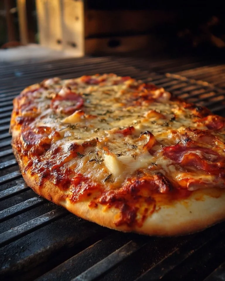 Recette de pizza maison au barbecue façon traditionnelle