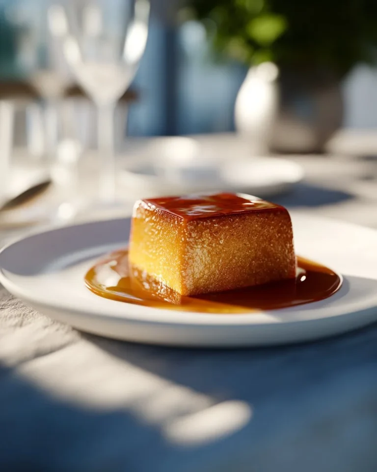 Pouding chômeur à l’érable, un dessert traditionnel québécois savoureux.