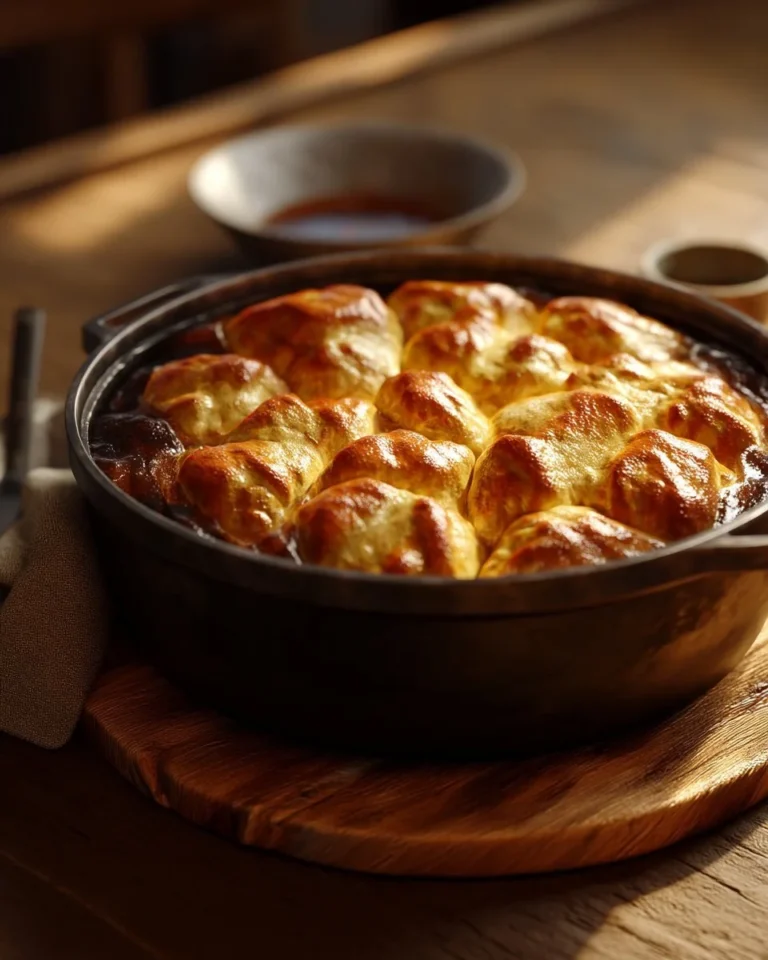 Pouding chômeur à l’érable moins sucré, un dessert traditionnel québécois.