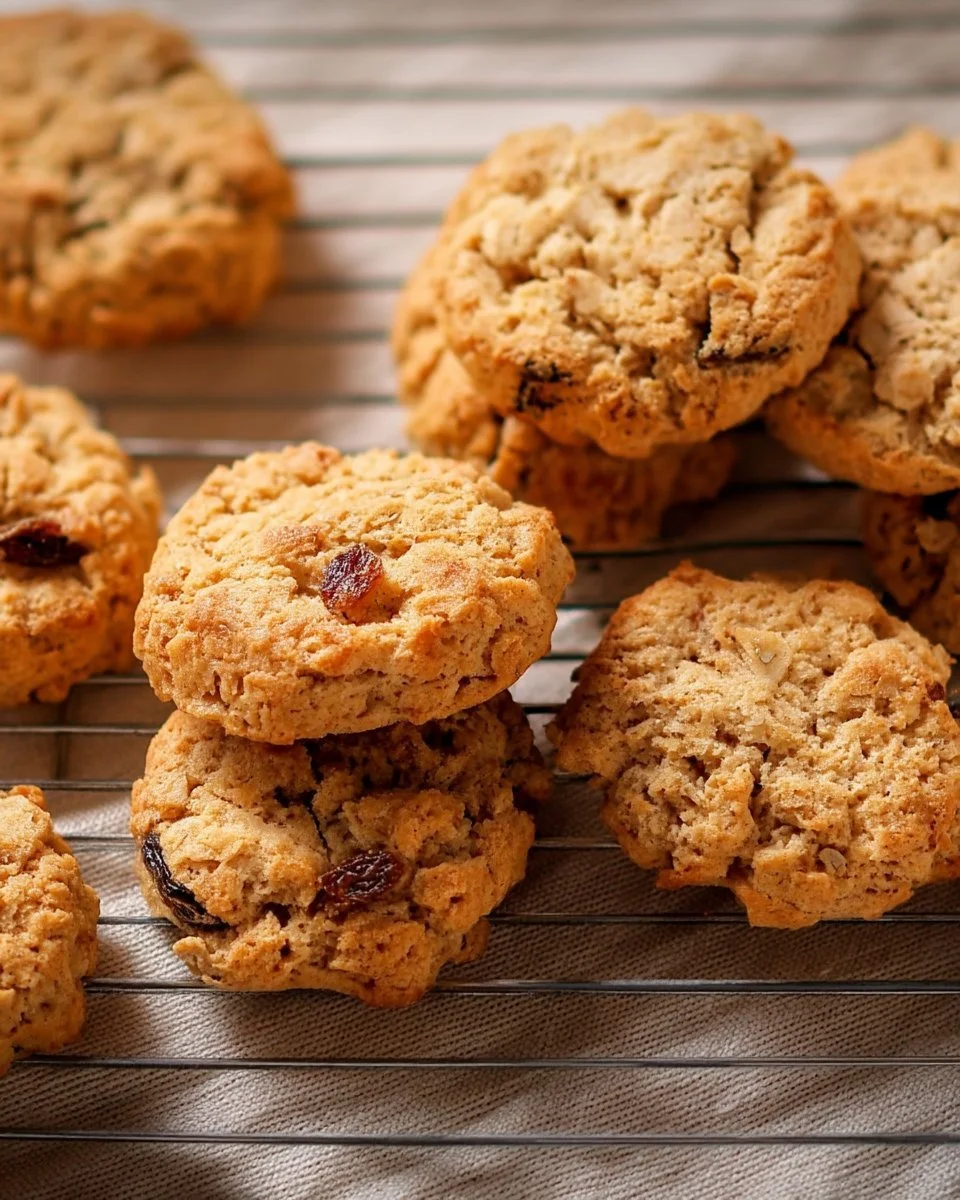 Biscuits à l'érable sortis du four, dorés et appétissants sur une assiette.
