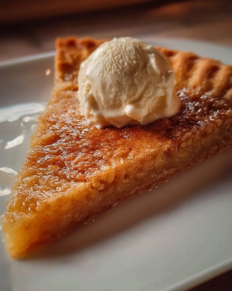 Tarte au Sucre et Gruau, gâteau sucré traditionnel raffiné.