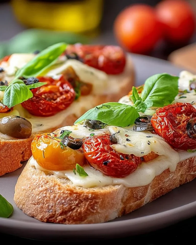 Tartine Provençale Gourmande garnie de légumes frais et d'herbes aromatiques.