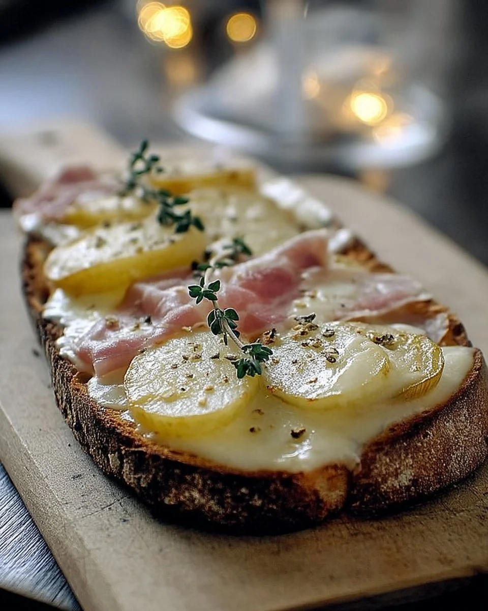Tartine Savoyarde Fondante et Gourmande prête à être dégustée