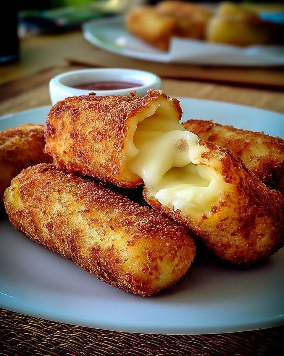 Recette de croquettes au fromage belges traditionnelles croustillantes