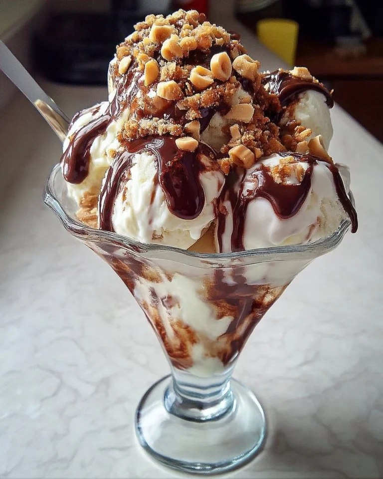 Glace au chocolat gourmet avec éclats de noisettes dans un bol.