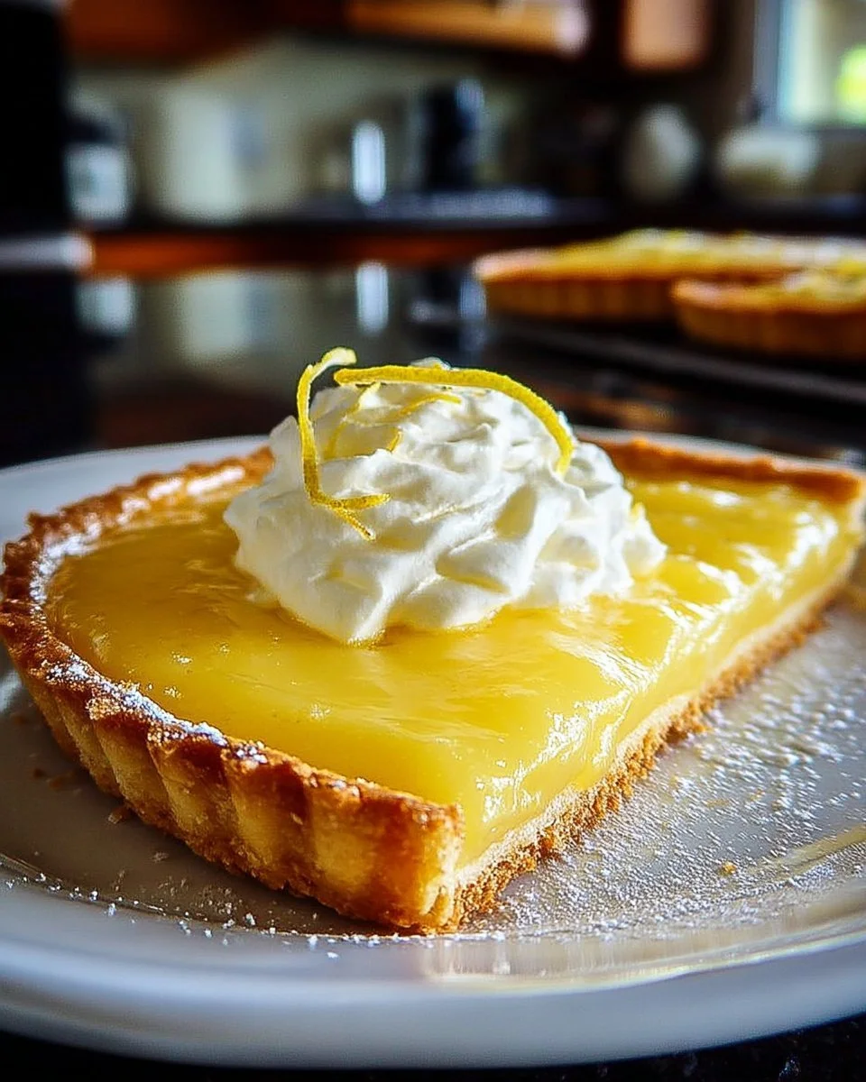 Tarte au citron maison