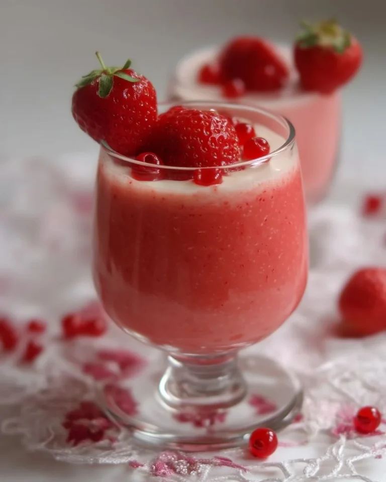 Mousse fraise au fromage, un dessert frais et savoureux