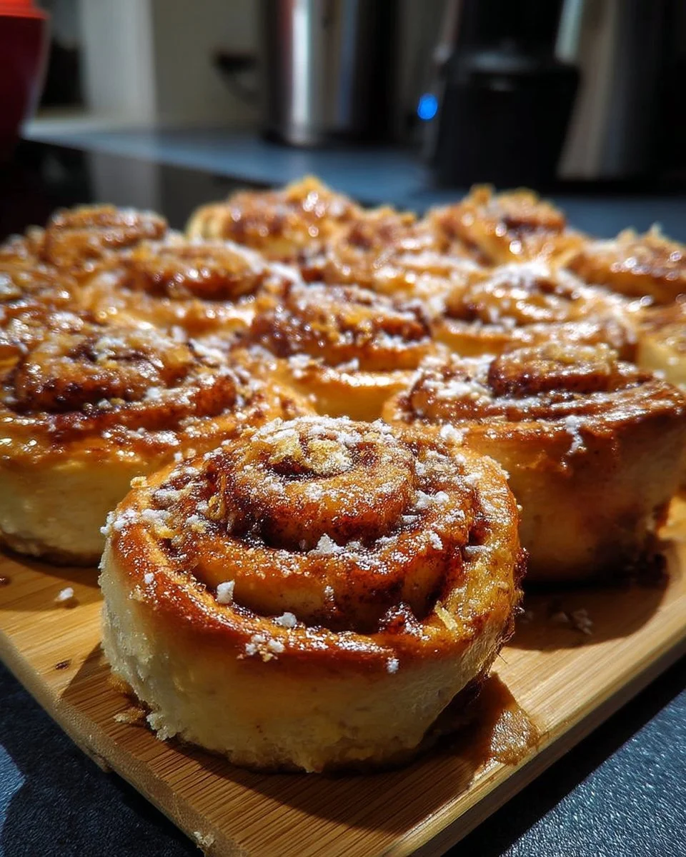 Petits roulés à la cannelle moelleux et savoureux sur une assiette
