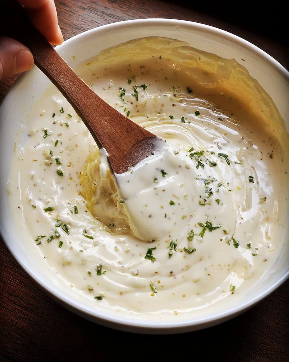 Recette de vinaigrette au citron et yaourt, idéale pour les salades légères.