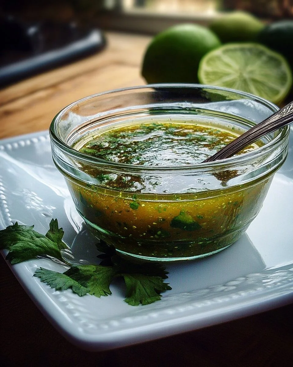 Recette de vinaigrette au citron vert pour salades