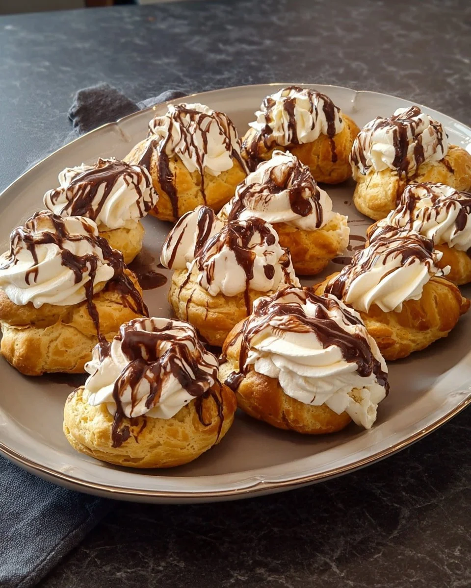 Choux à l'érable de maman, un dessert sucré et traditionnel.