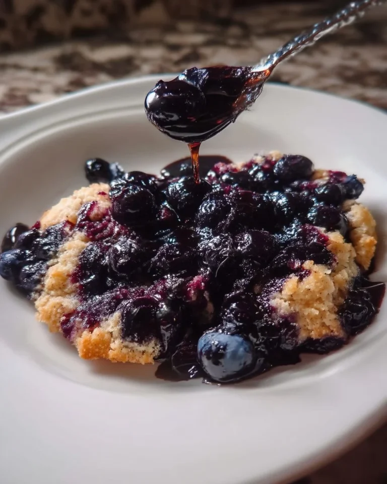 Farandoles aux bleuets servies avec sirop d'érable dans un plat coloré