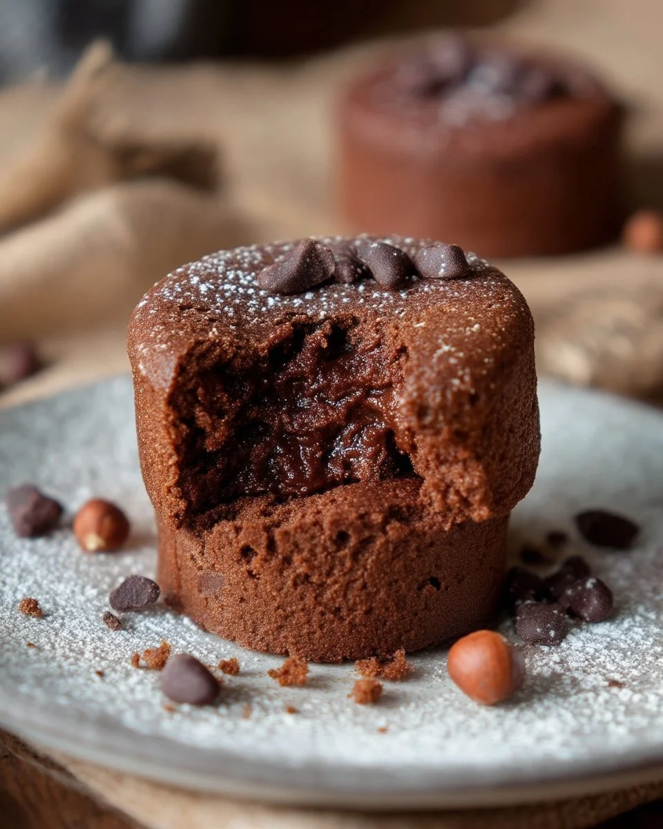 Moelleux au chocolat sans gluten et sans lactose, dessert fondant et délicieux
