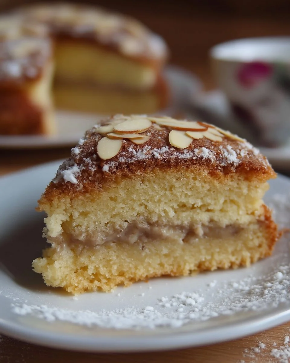 Moelleux fourré frangipane savoureux et moelleux