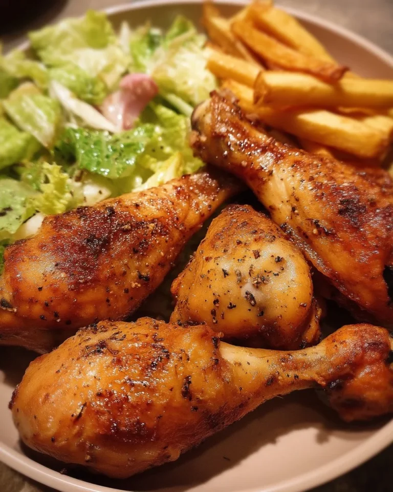 Pilons de poulet spécial maman, une recette savoureuse pour le repas familial.