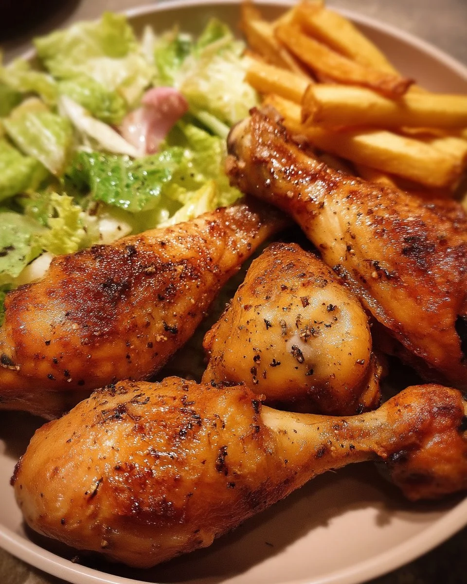 Pilons de poulet spécial maman, une recette savoureuse pour le repas familial.
